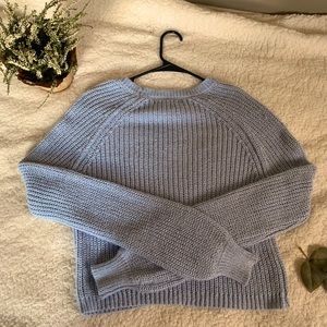 Baby blue, Forever 21, knit sweater
